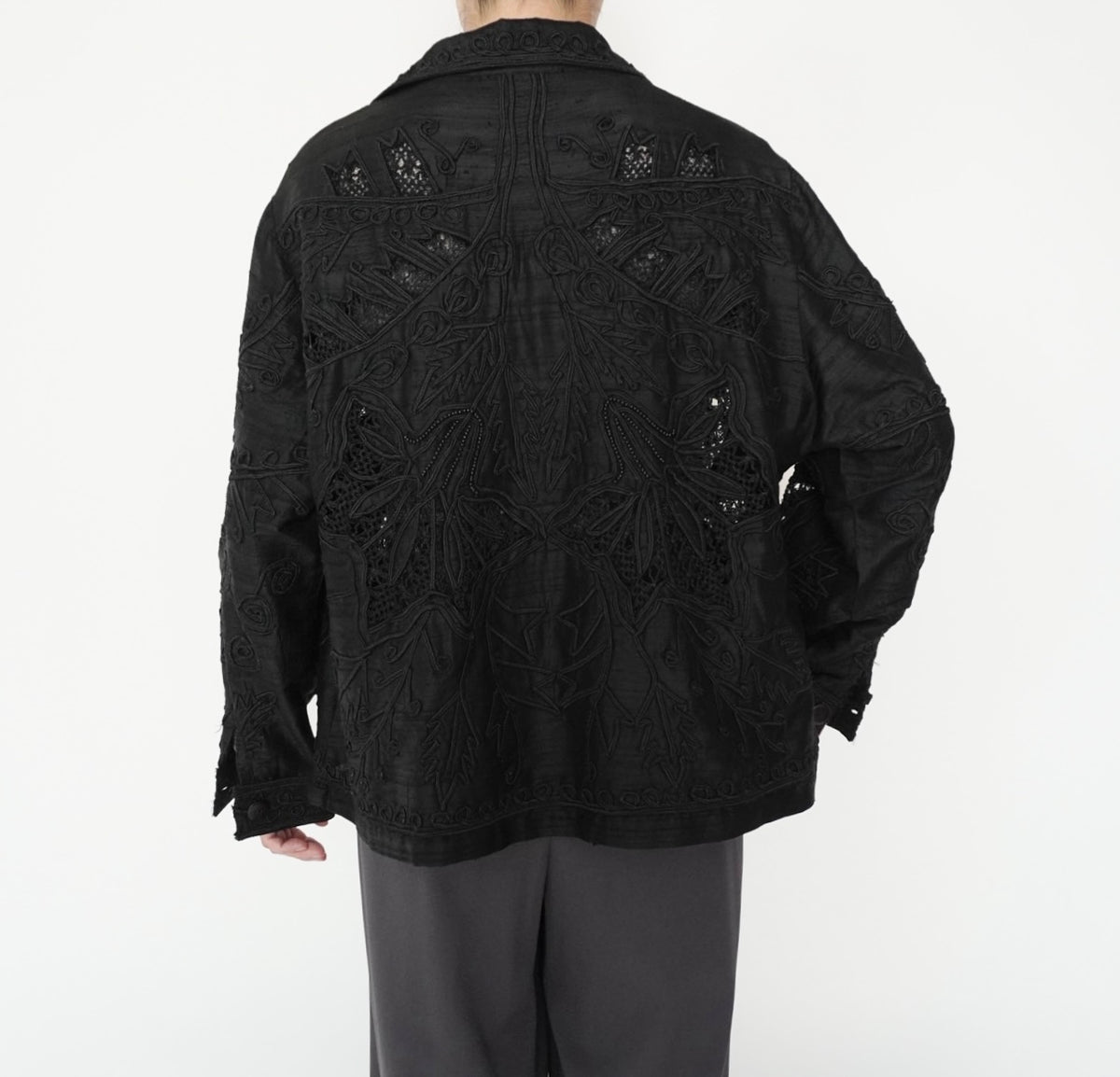 90s Silk Design Jacket