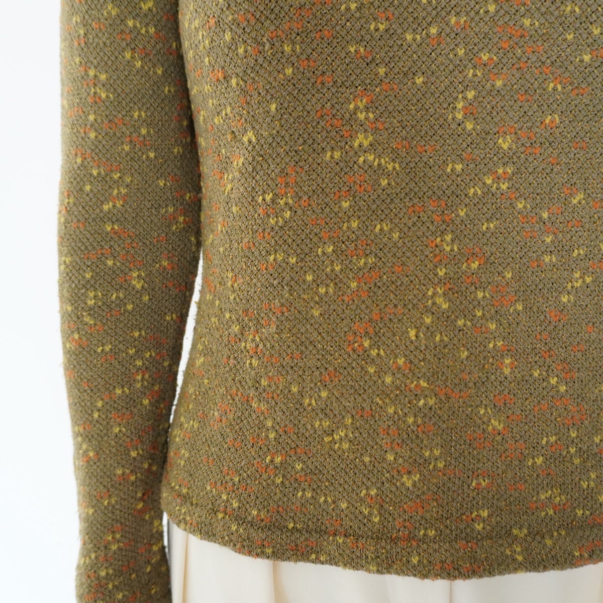 90s Mix Knit Top Made in USA