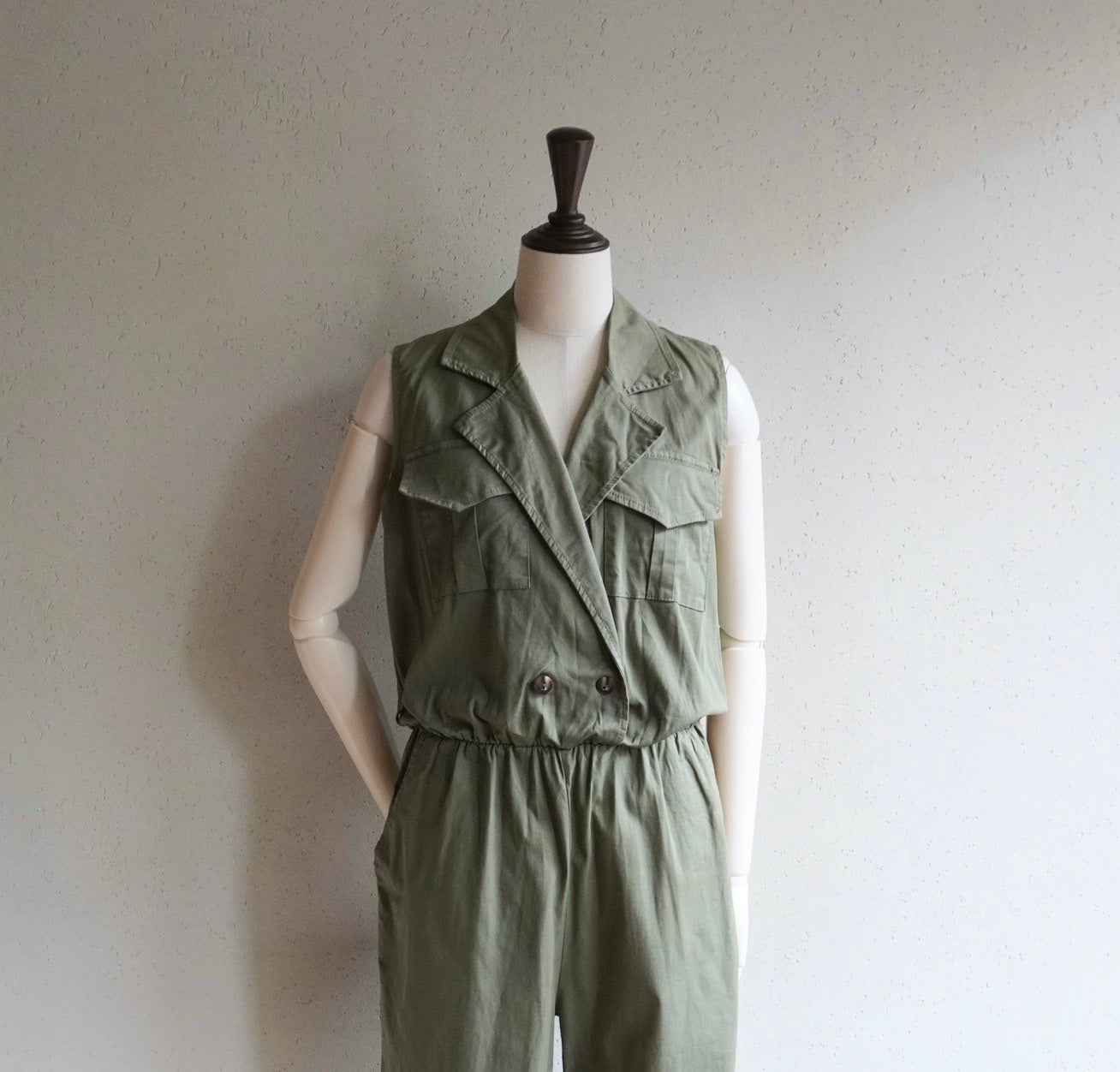 90s Sleeveless Jumpsuit Made in Italy