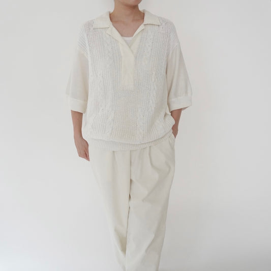 80s Knit Design Top