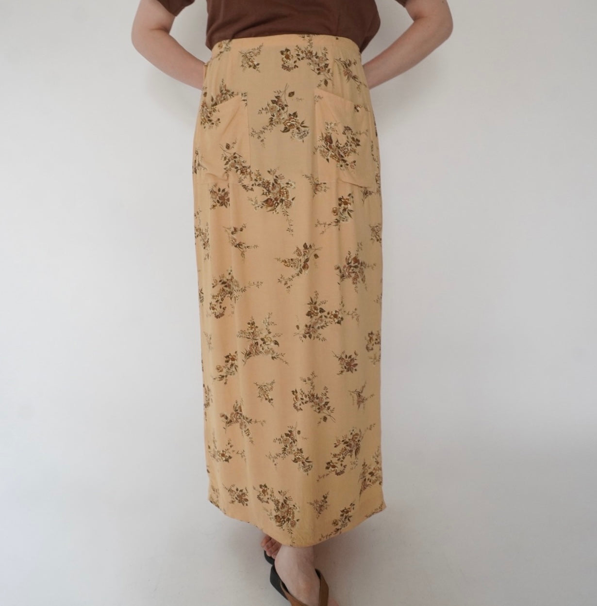 90s Printed Skirt