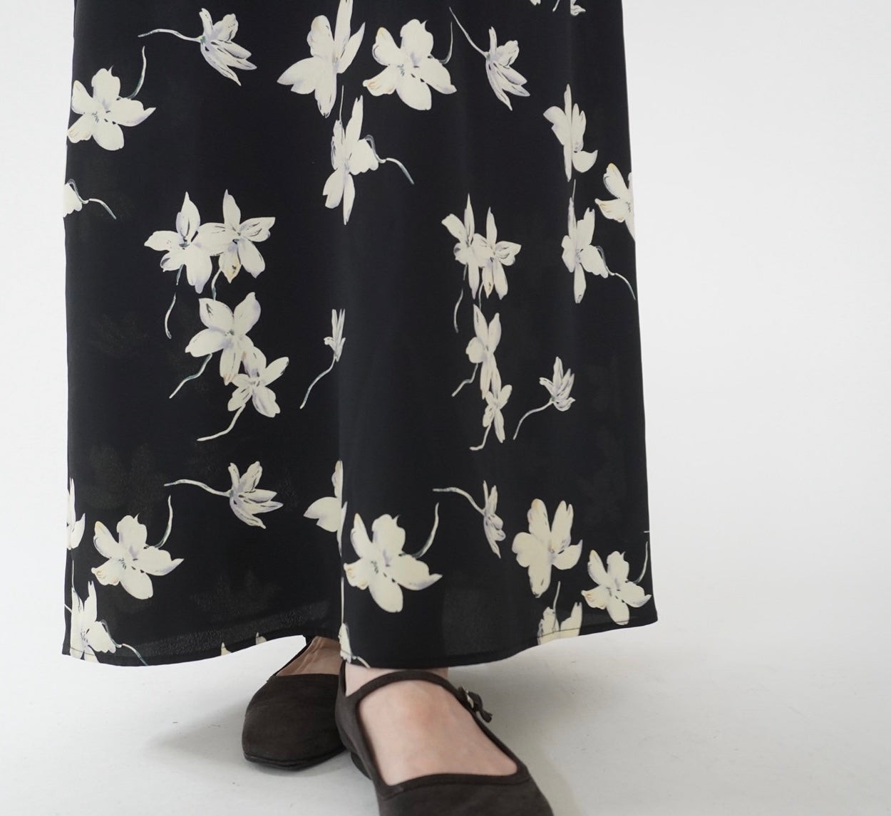 90s Flower Pattern Skirt Made in Canada