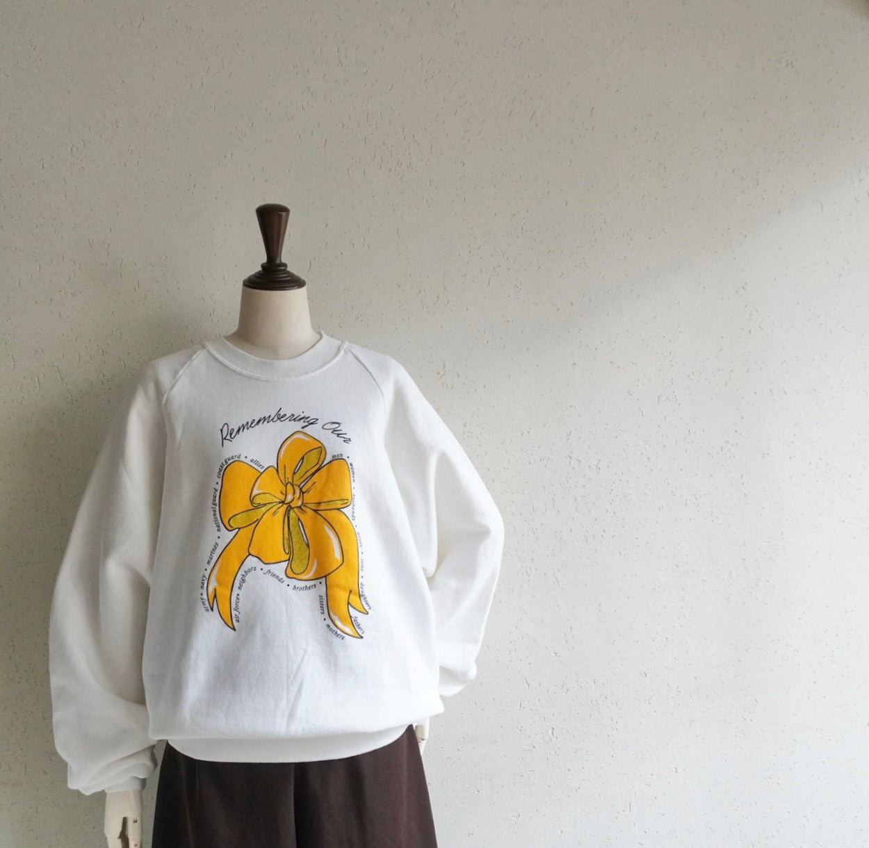 90s Printed Sweater Made in USA