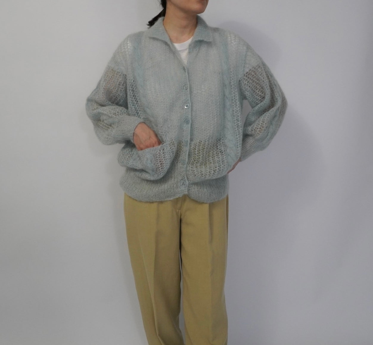 80s Knit Cardigan