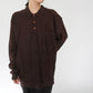 70s Brown Design Top