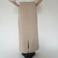 90s Beige Knit Skirt