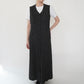 80s Striped Sleeveless Dress Made in USA