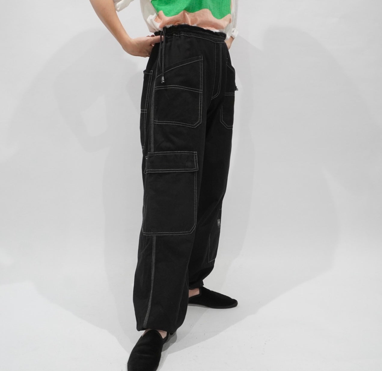 90s Design Pants Made in Italy
