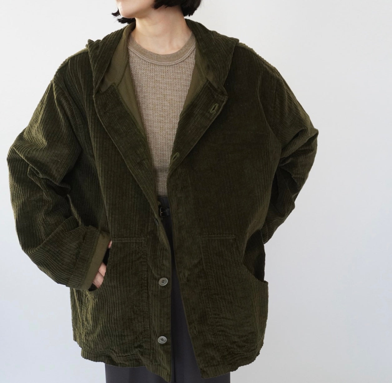 90s Corduroy Light Jacket Made in USA