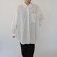 90s Embroidery Collar Shirt