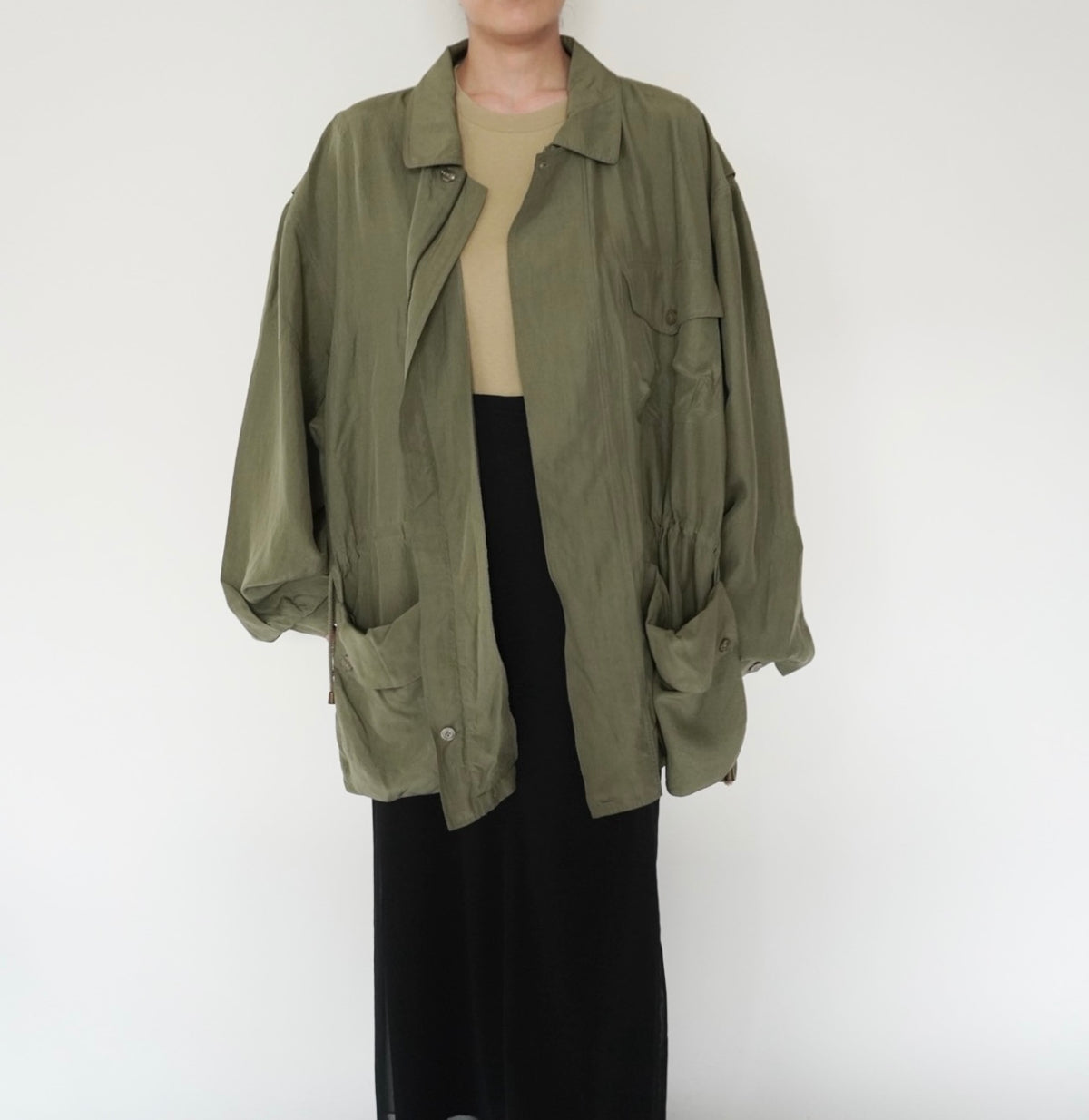 90s Silk Light Jacket