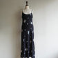 90s Floral Print Maxi Dress Made in USA