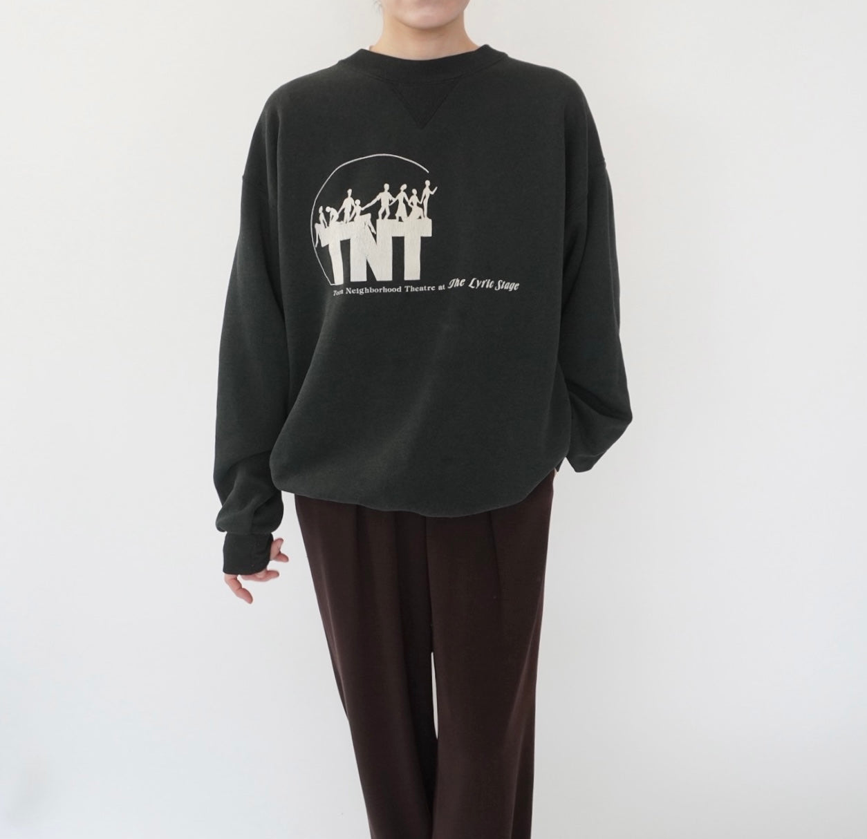 90s Printed Sweater