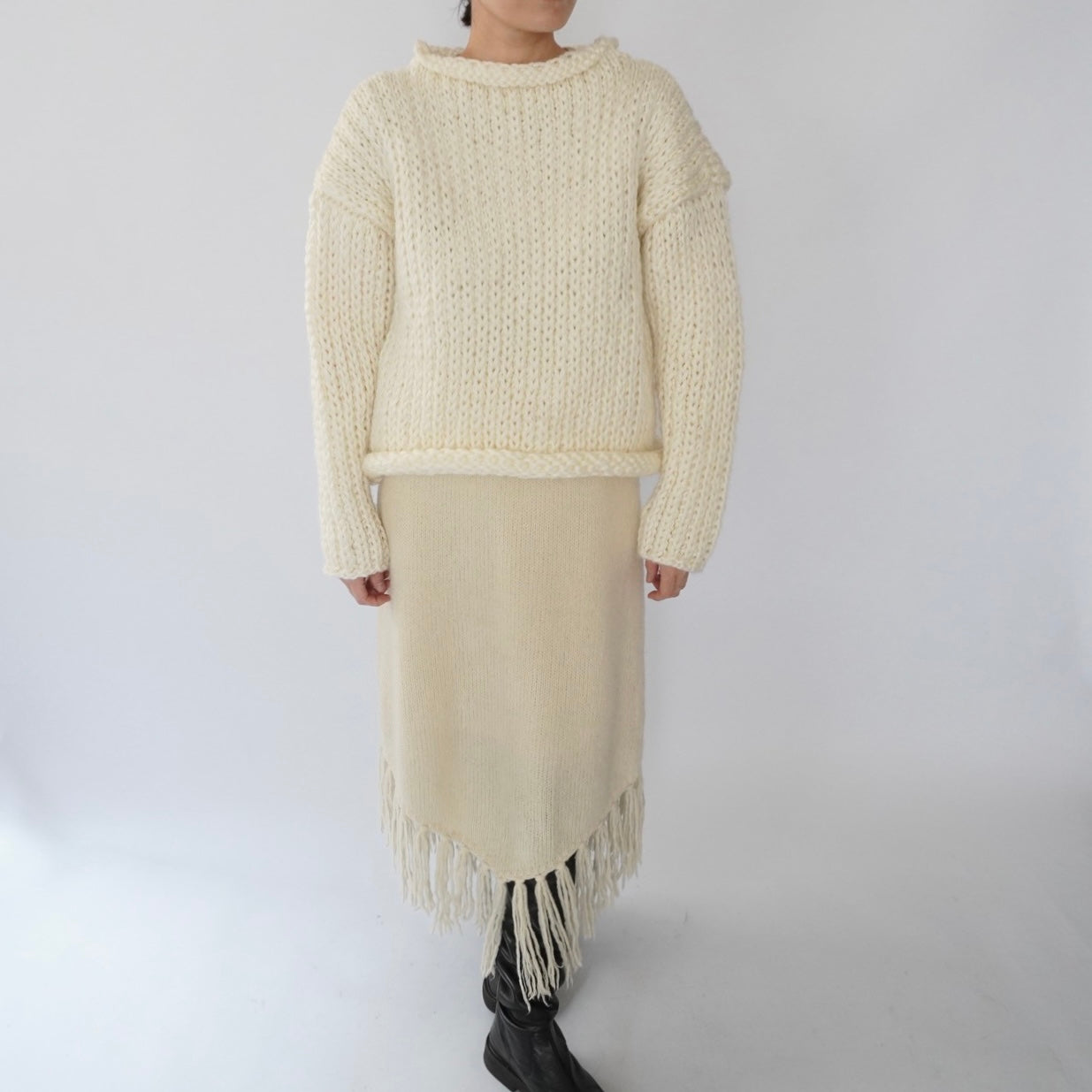 60s  Hand Made Knit