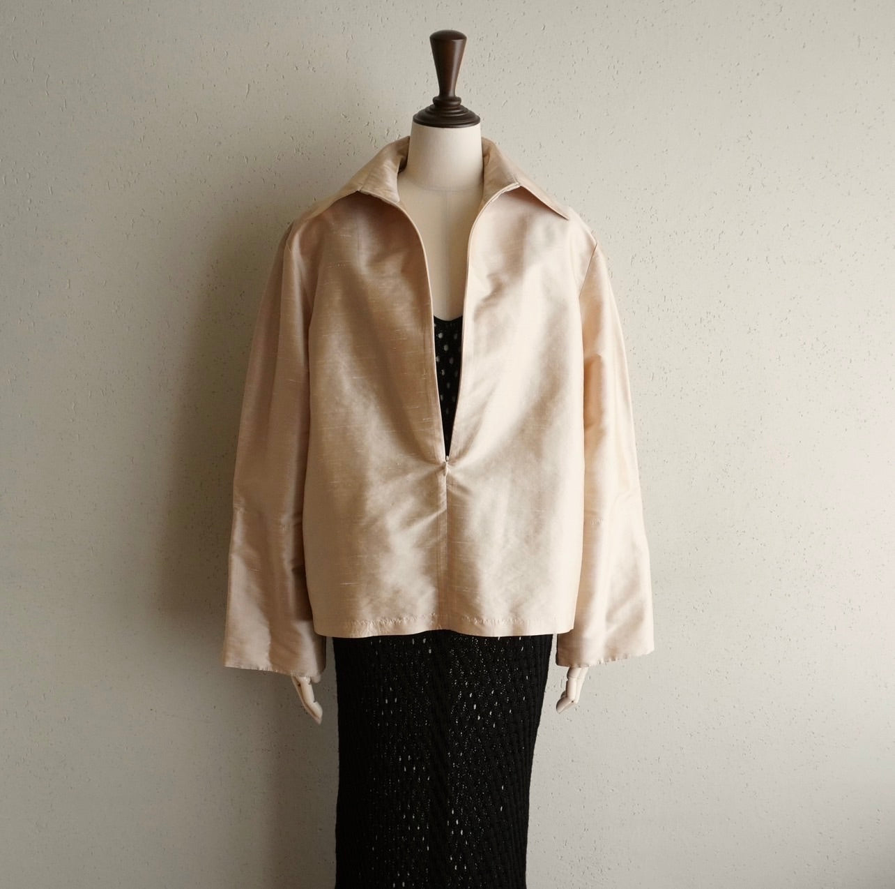 90s Silk Shirt,Pullover Jacket