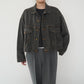 80s Black Denim Jacket