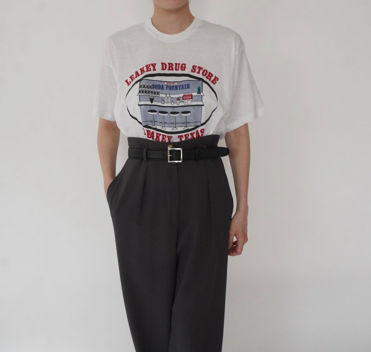 80s Printed T-shirt Made in USA