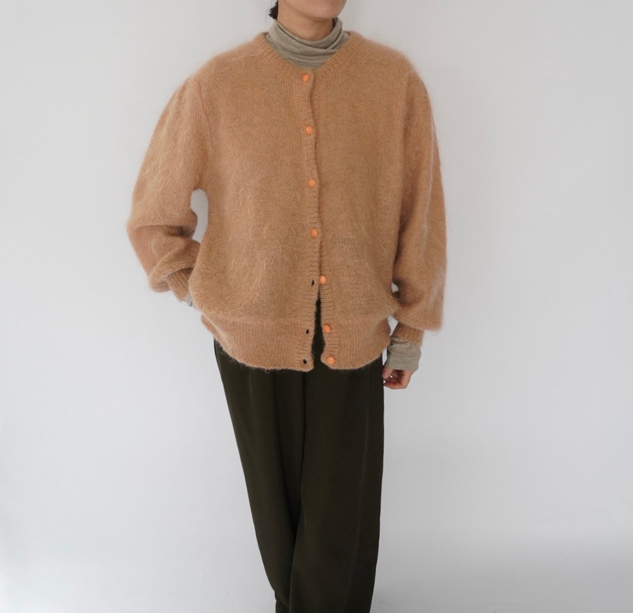 80s Mohair Knit Cardigan