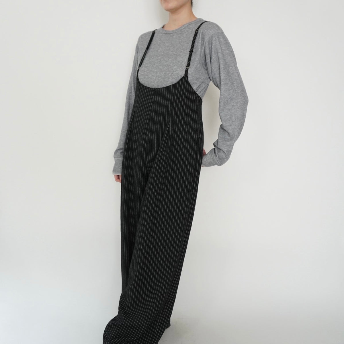 90s Striped Jumpsuit Made in USA
