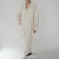 80s EURO Design Ivory Jumpsuit