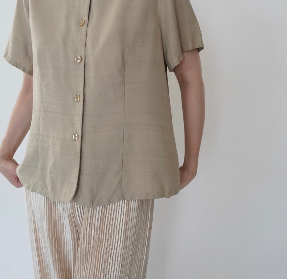 90s Silk Shirt