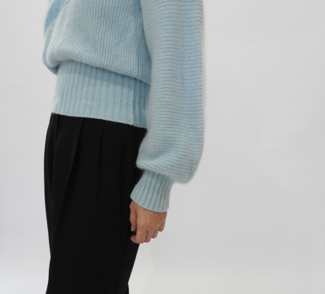 80s Angora Knit Top