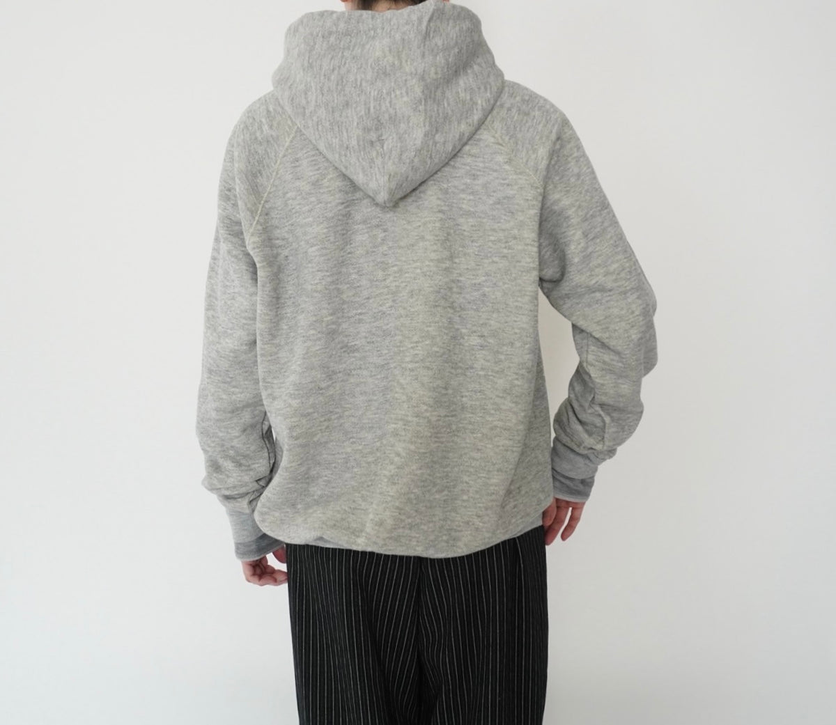 80s Hooded Sweater Made in USA Dead Stock