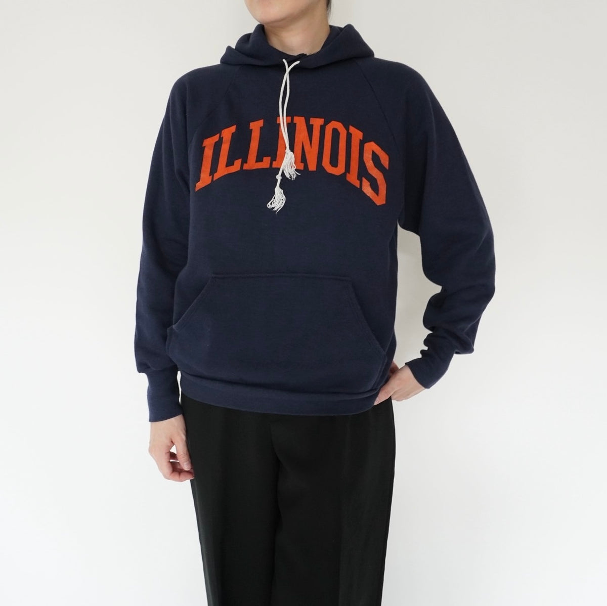 80s Hooded Sweater Made in USA