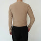 90s Zip Design Ribbed Top Made in UK