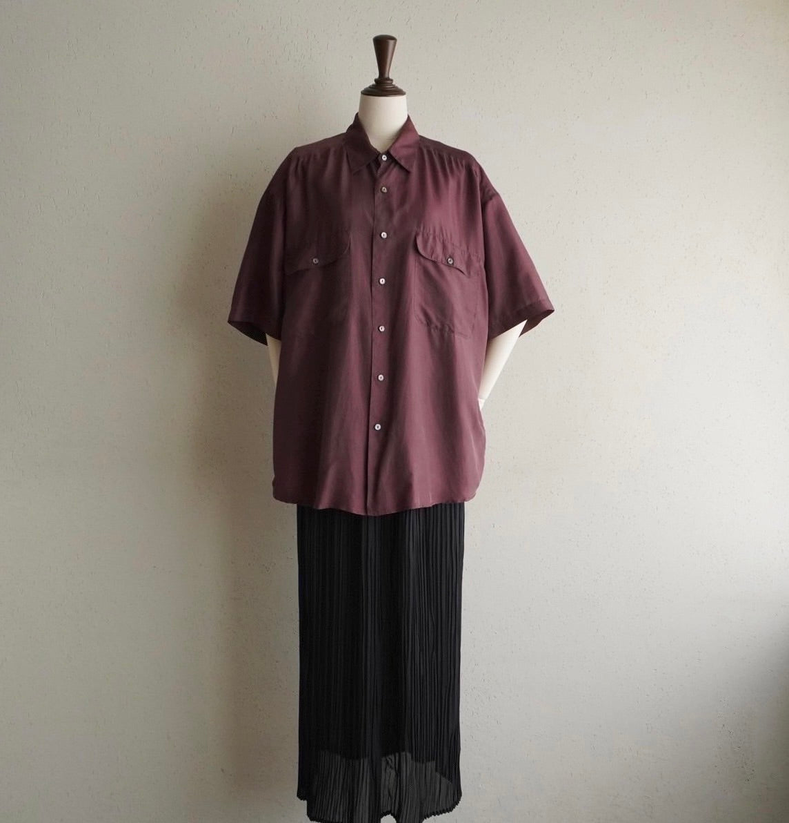 90s "ANN TAYLOR" Pleated Skirt Made in USA