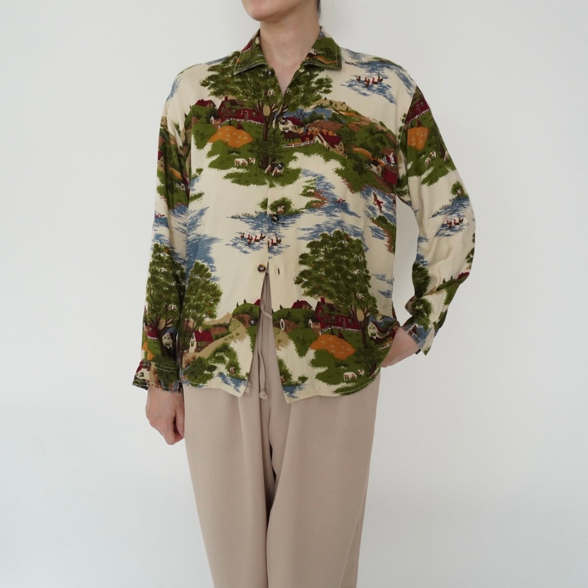 90s Printed Shirt