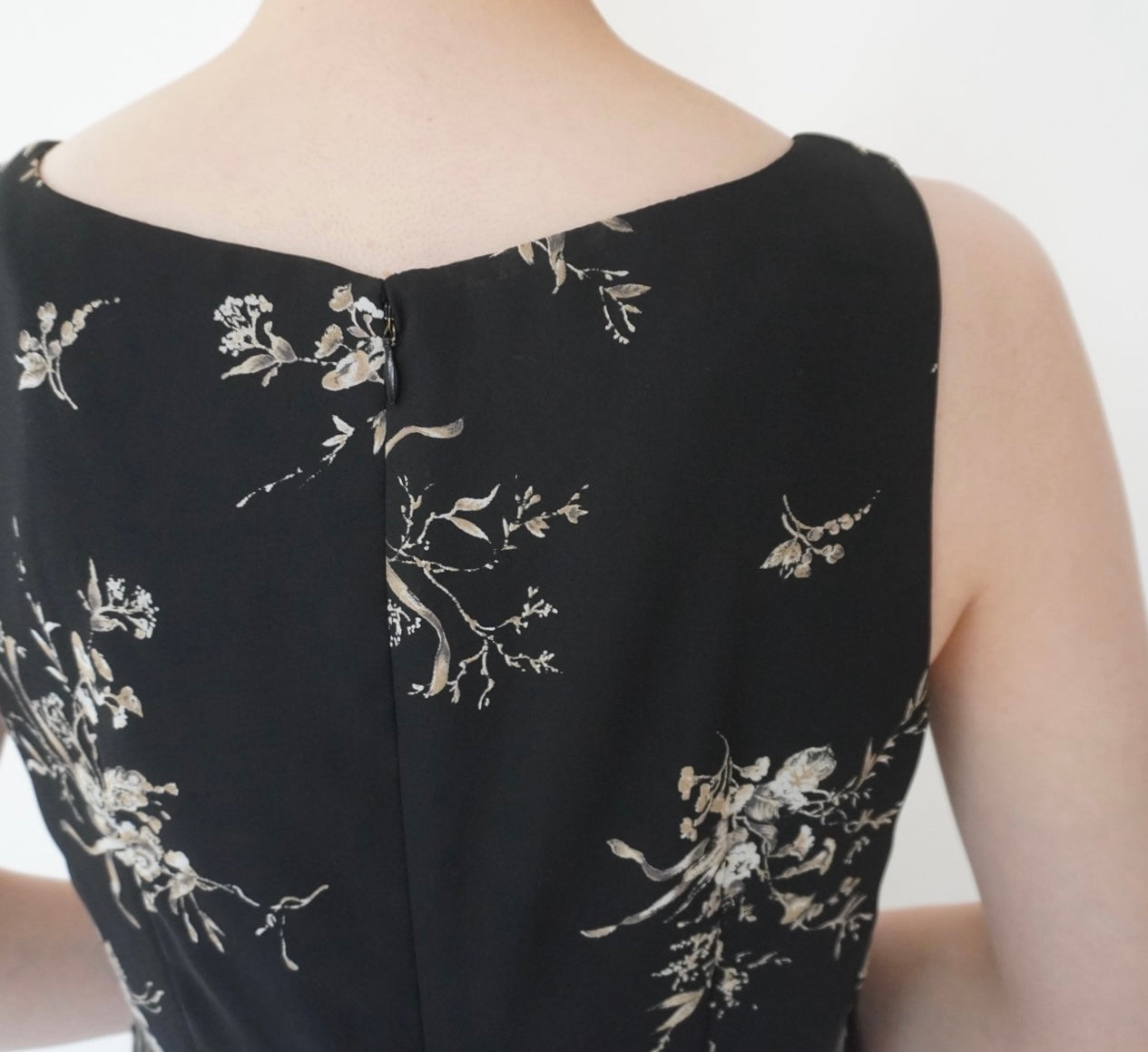 90s Floral Print Dress