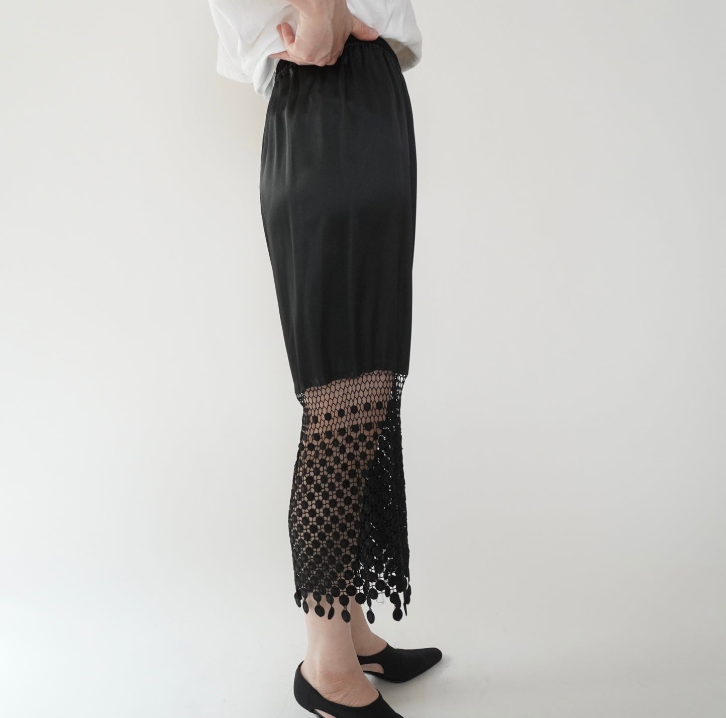 90s Crochet Design Pants
