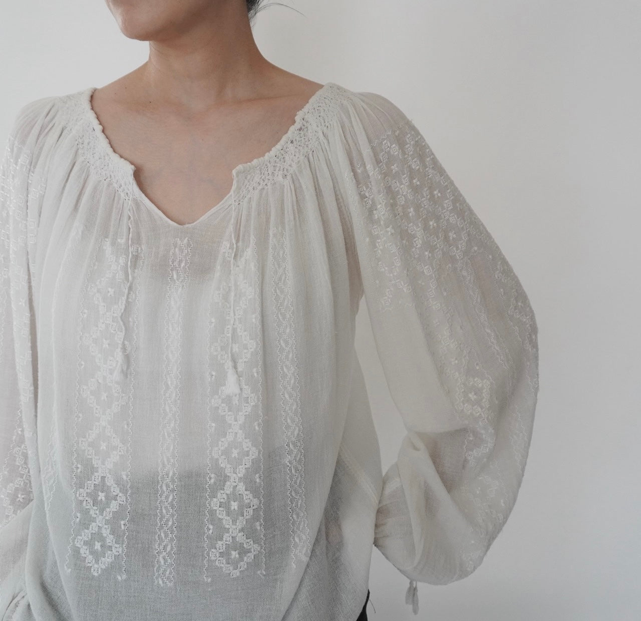 70s Romanian Embroidery Tunic