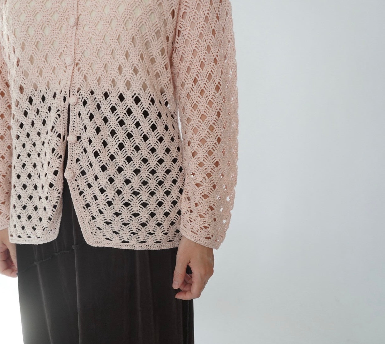 90s Crochet Shirt