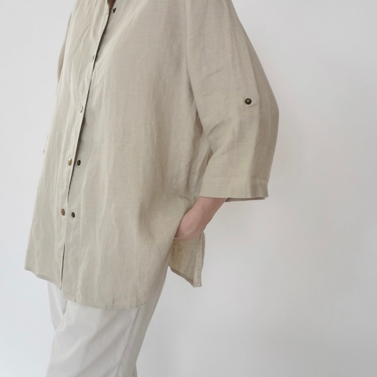 90s EURO Linen Shirt