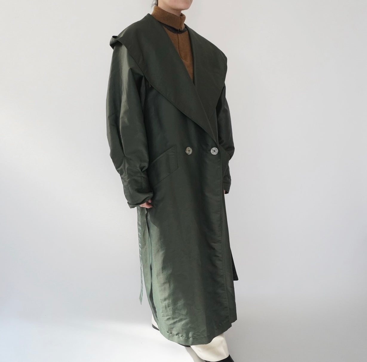 90s Design Light Coat Made in Poland