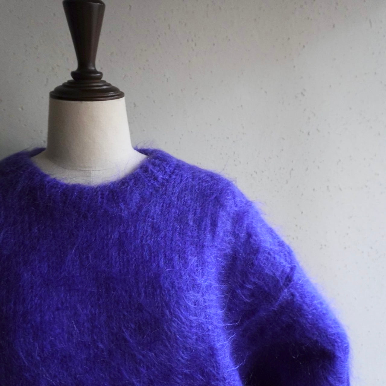 80s Blue Mohair Knit