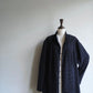 90s Black Embroidery Blouse