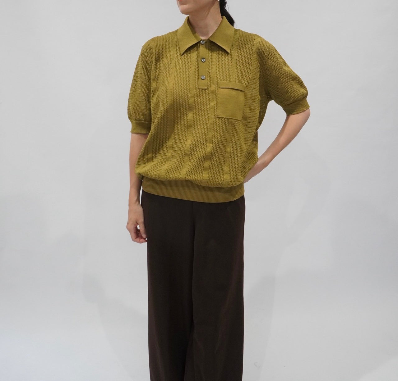 80s Khaki Top