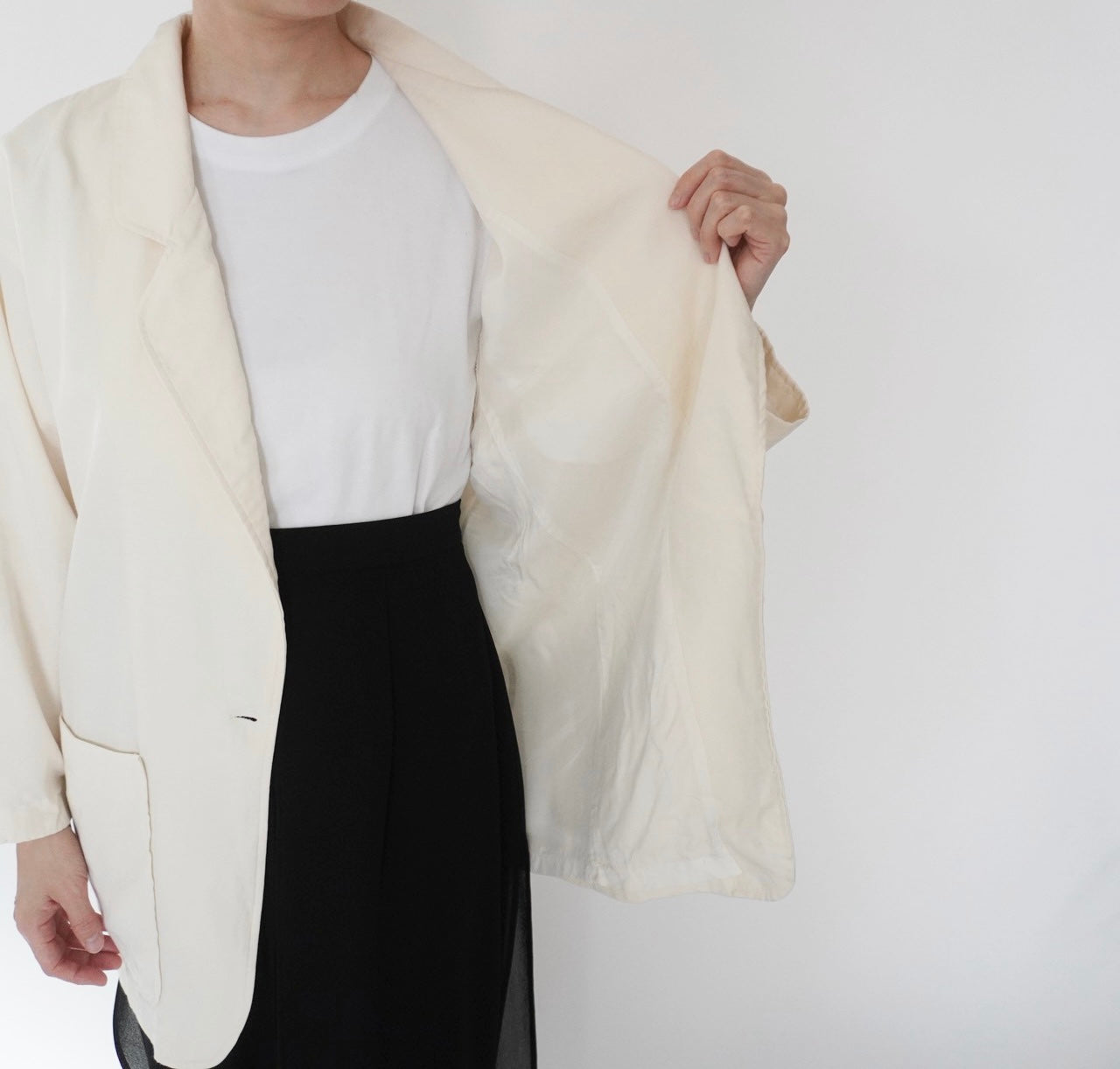90s Silk Light Jacket