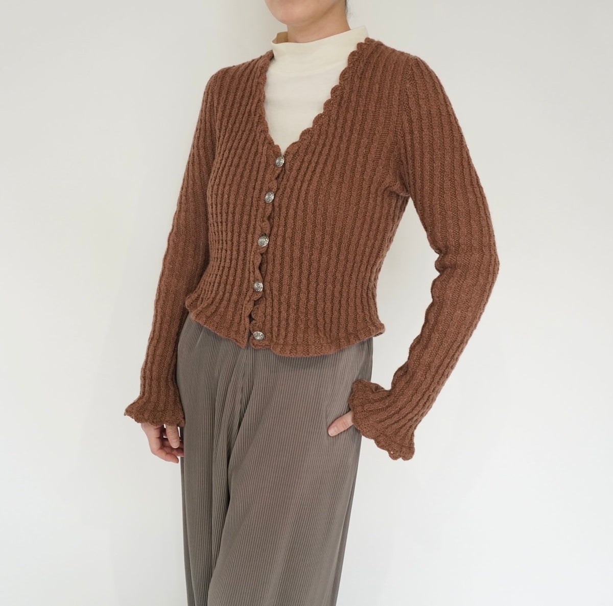 90s Design Knit Cardigan