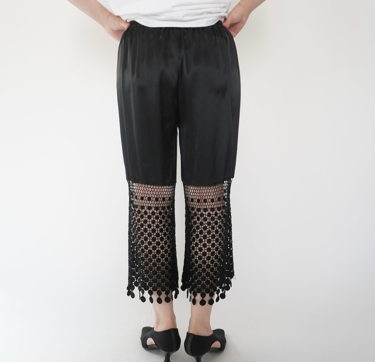 90s Crochet Design Pants
