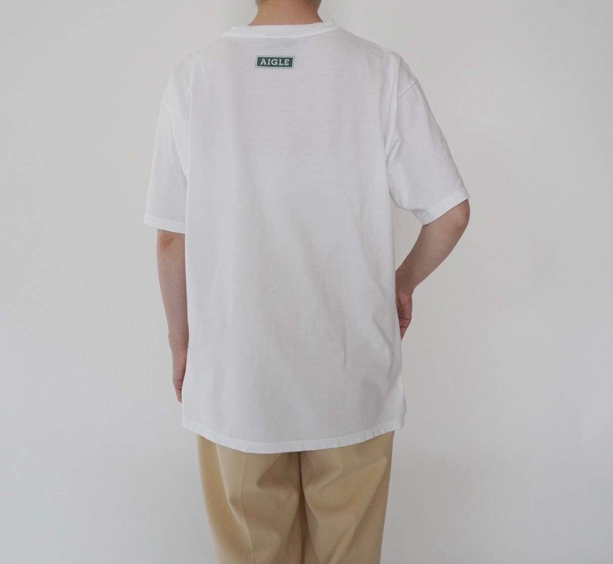 90s "AIGLE" Printed T-shirt Made in France
