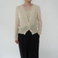 90s Ivory Knit Cardigan