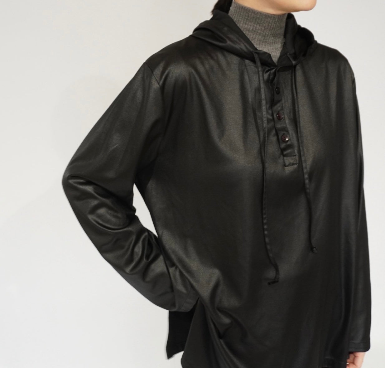 90s Hooded Blouse