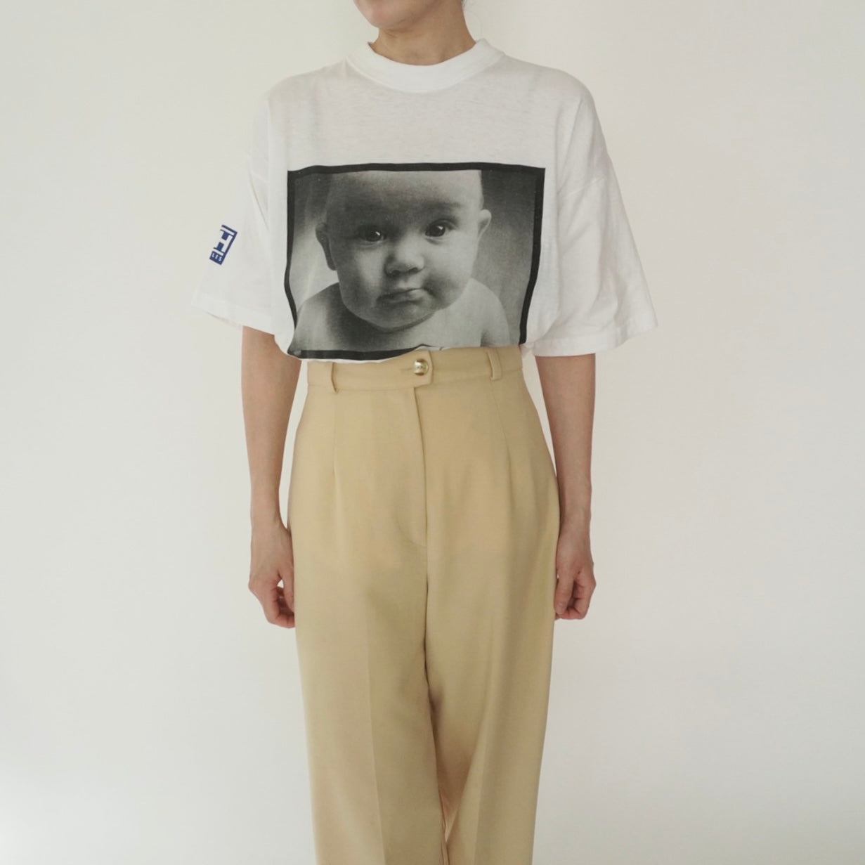 90s EURO Photo Printed T-shirt