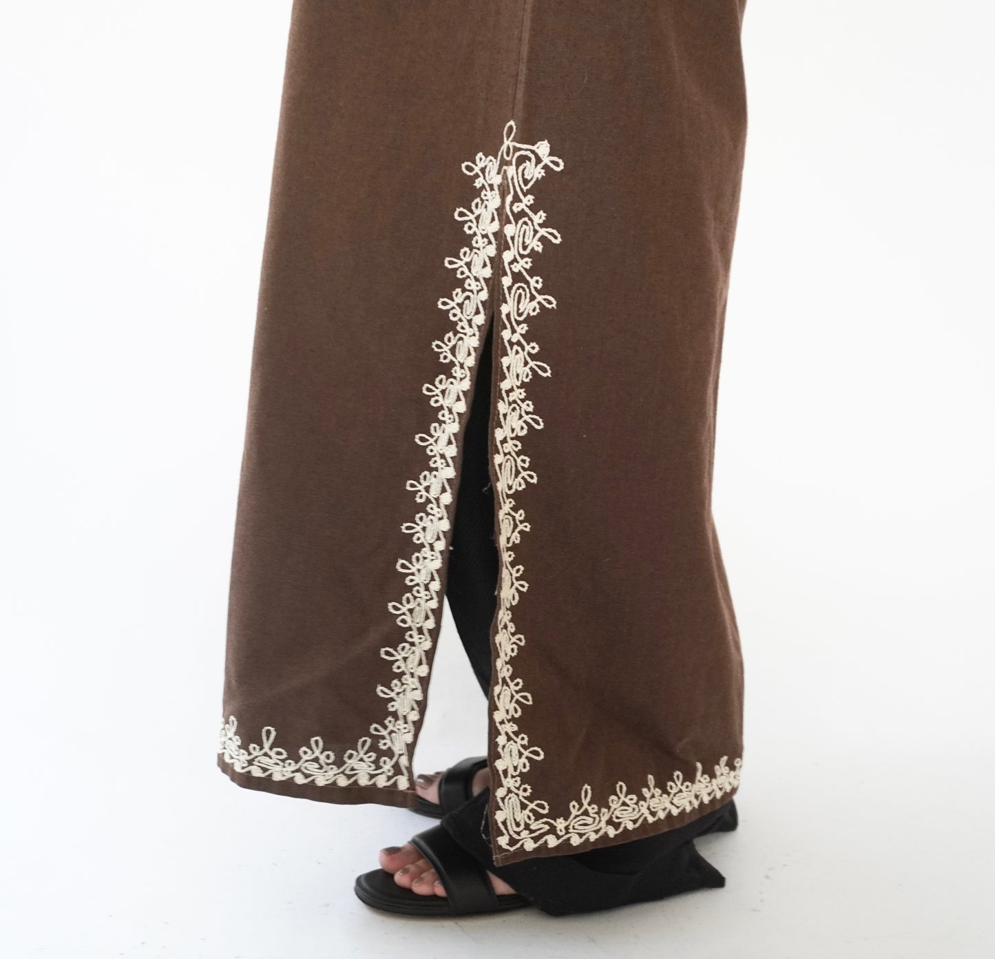 80s Embroidery Dress
