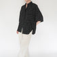 90s Black  Pattern Shirt