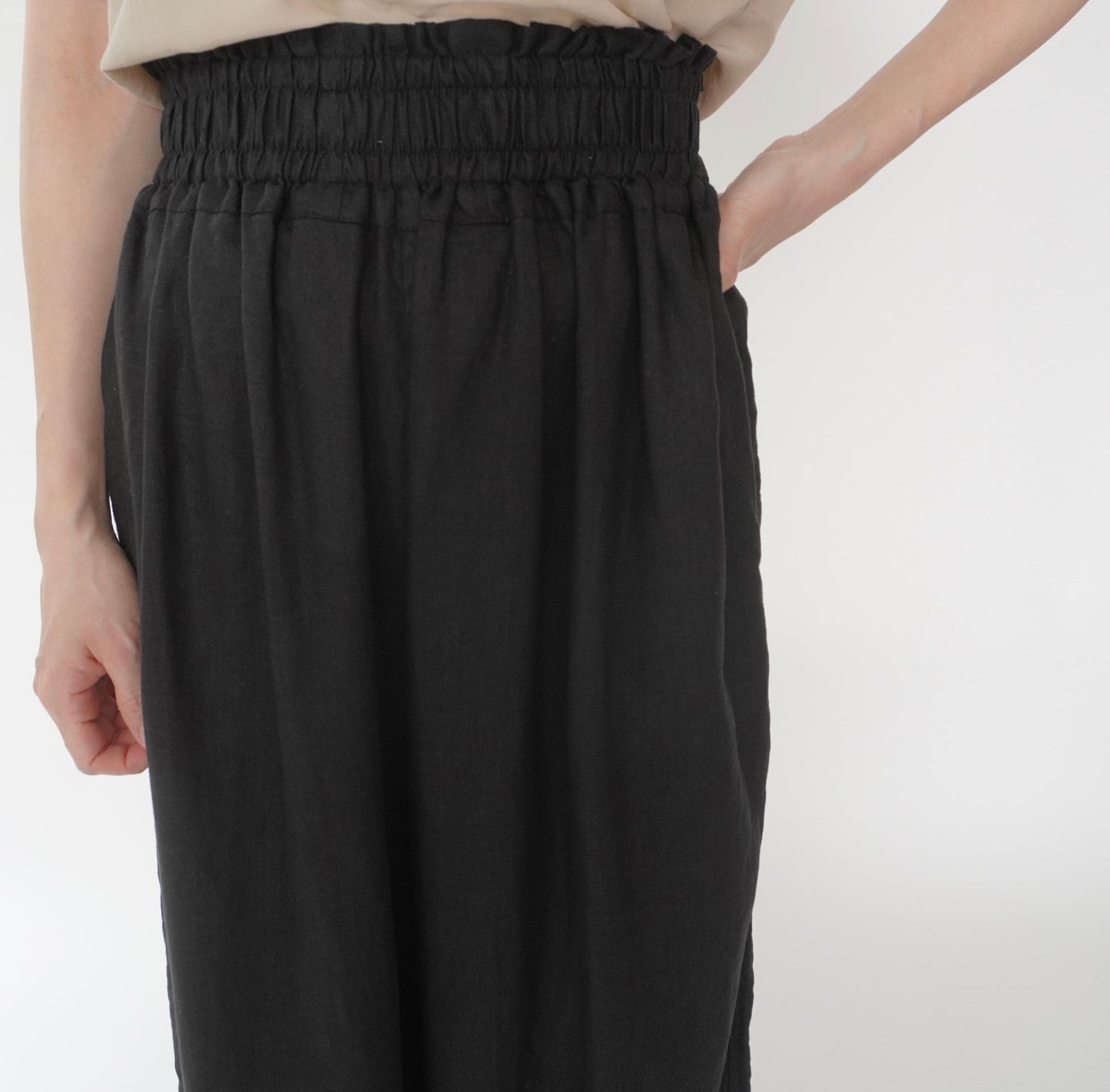 Cropped Wide Pants